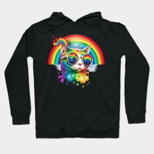 Rainbow Cat Hoodie